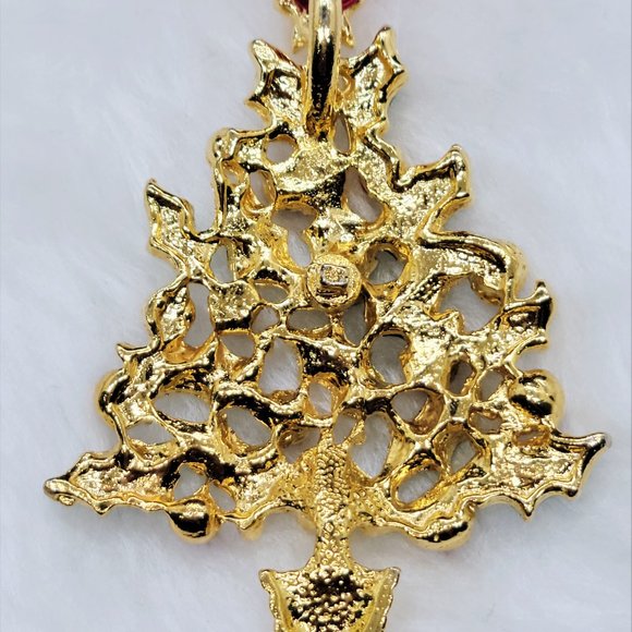 enamal Christmas tree pendant - Picture 3 of 3